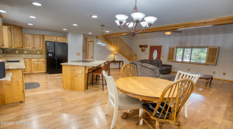 Dining Area to Kitchen