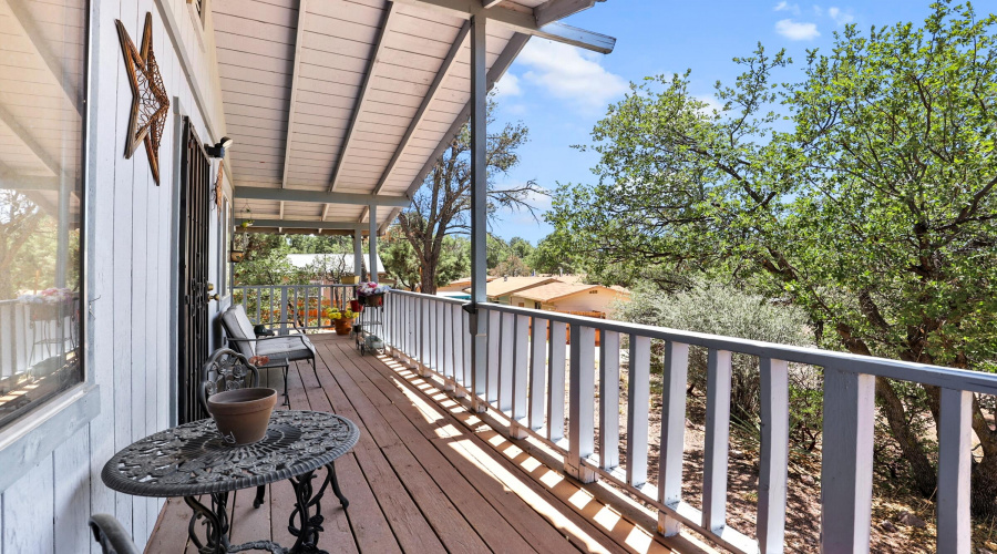 Front Covered Deck