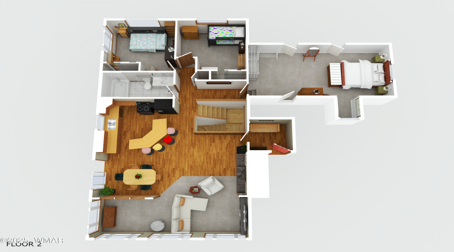 Upper level