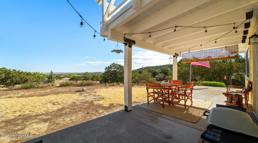 Covered patio