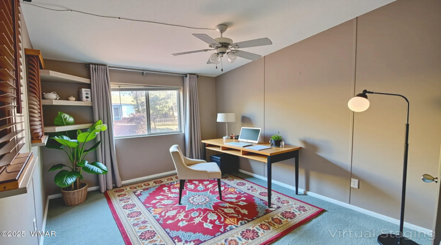 Bedroom 3 / Office (Virtually Staged)