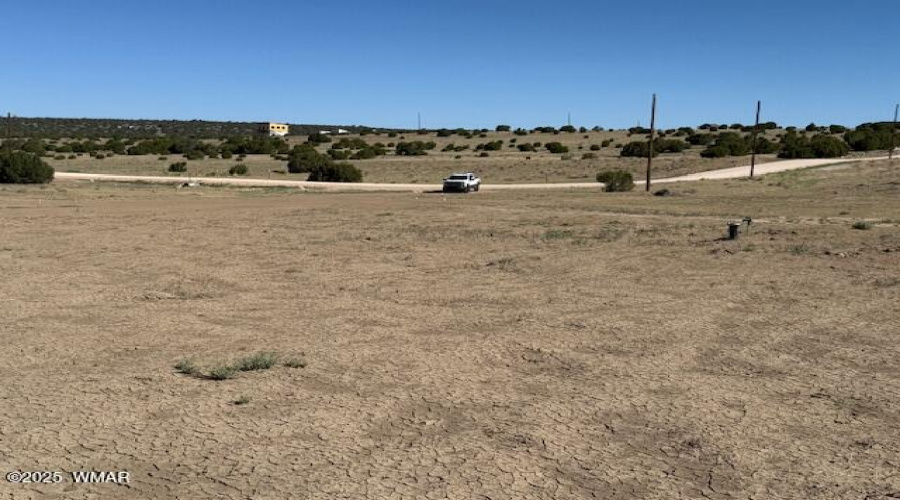 View to road from back of property