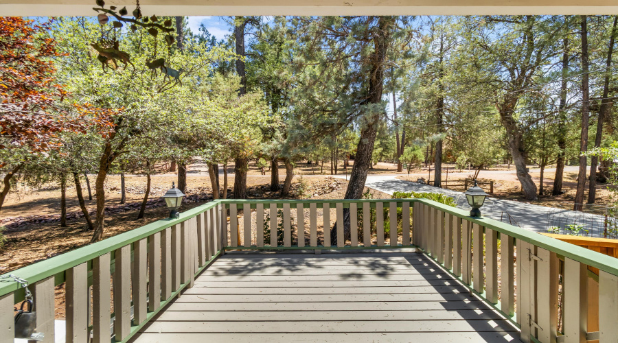Front deck