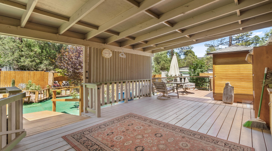 Back deck