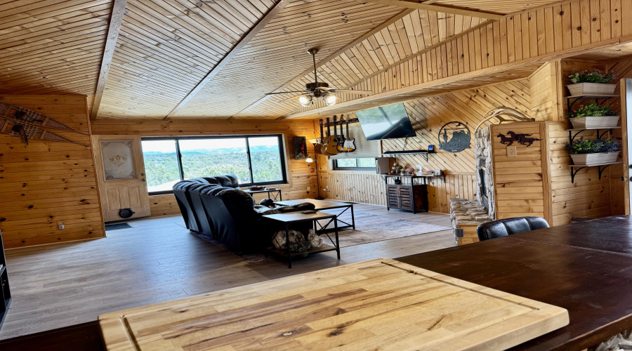 Living Room from kitchen