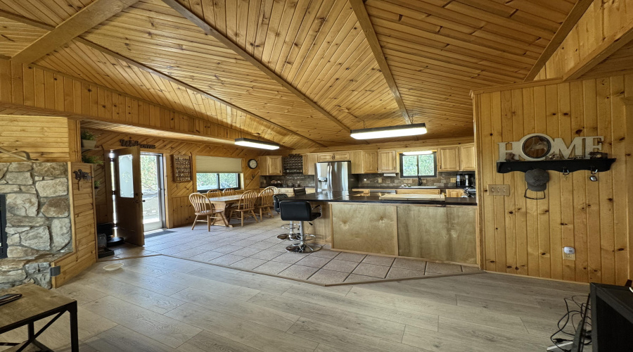 View toward kitchen from Living