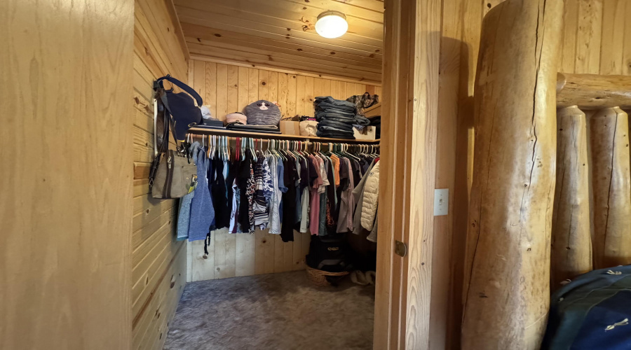 Primary closet
