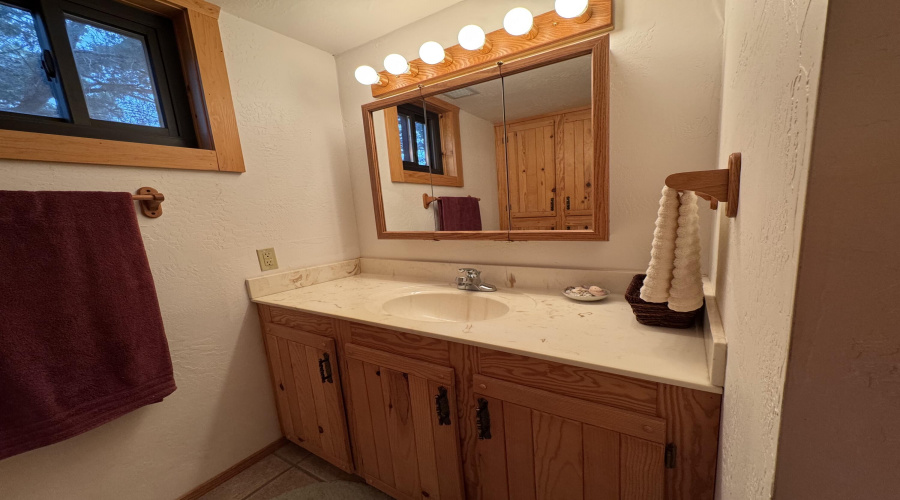 Main floor bathroom