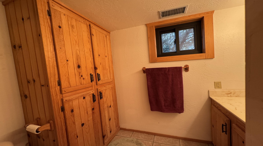 Main Floor Bath linen closet