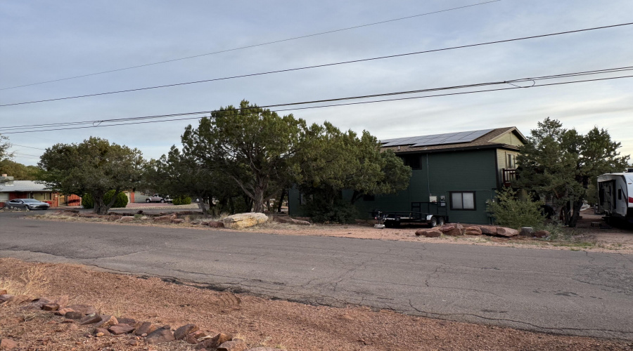 View of home from Palmer  looking North