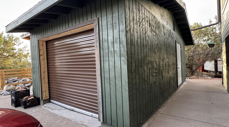Detached garage for ATV