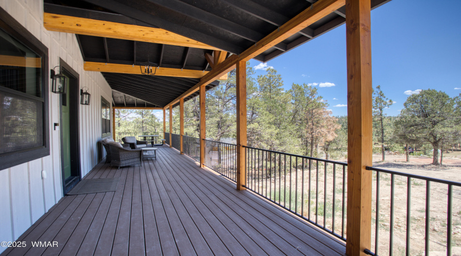 wrapped deck