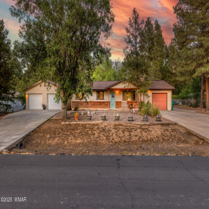 Front of Home and Driveways