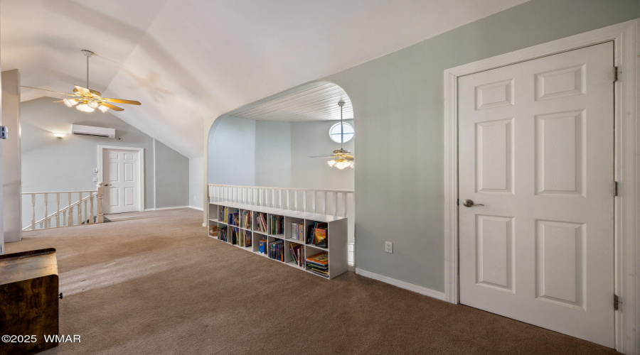 Loft space upstairs