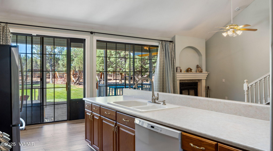 Kitchen to Living room