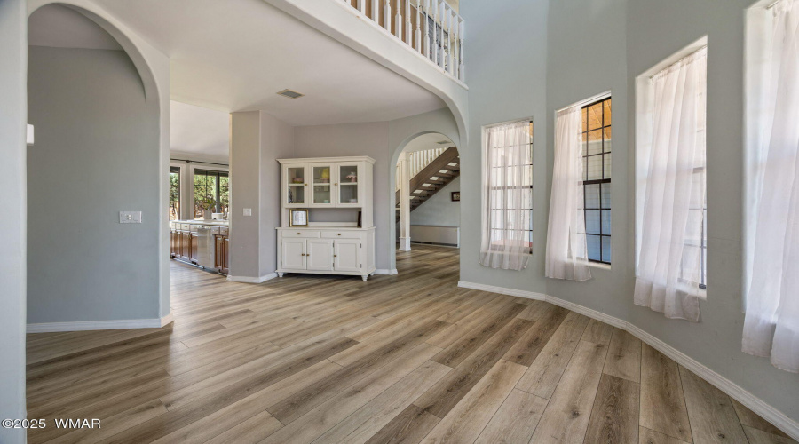 Dining Room toward Kitchen & Living Room