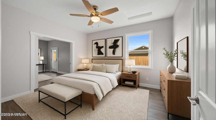 Virtual Staging Guest Room
