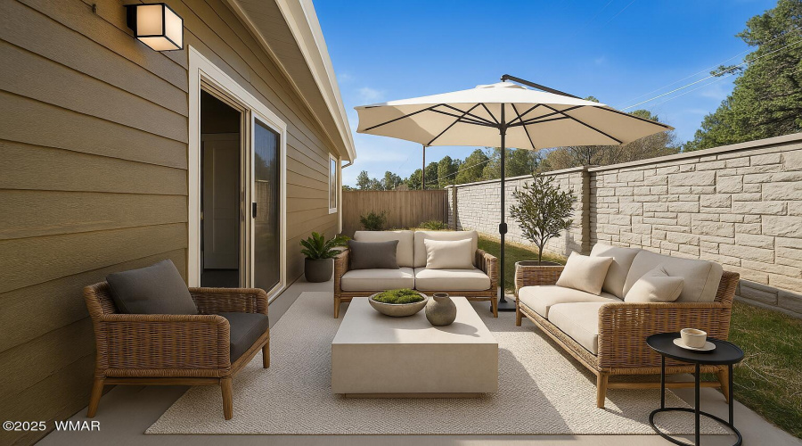 Virtual Staging Back yard