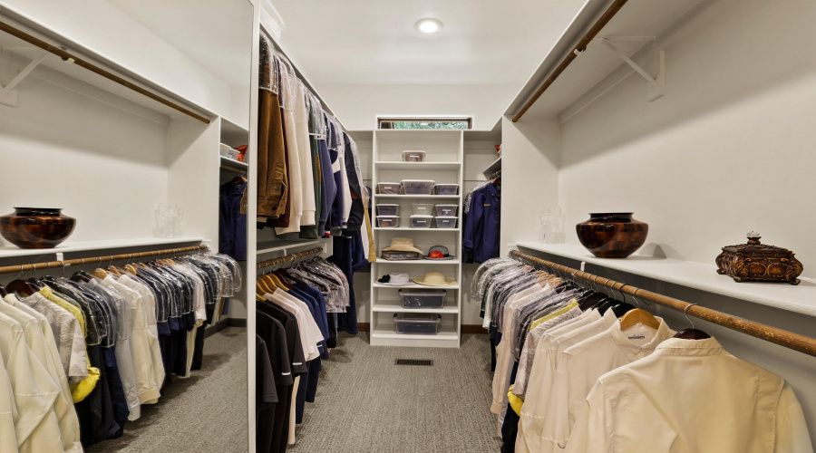 Master Walk-In Closet