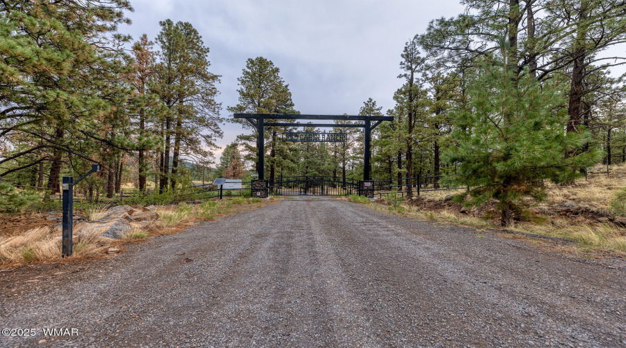 Gated entrance