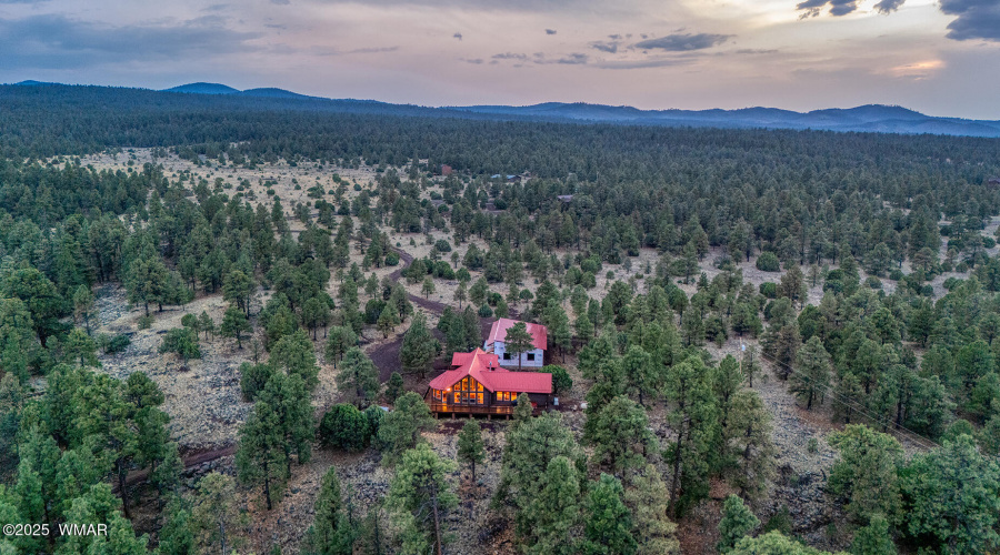 Ariel view to the south