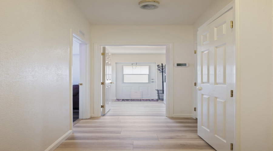 Hall to Laundry and Side Door