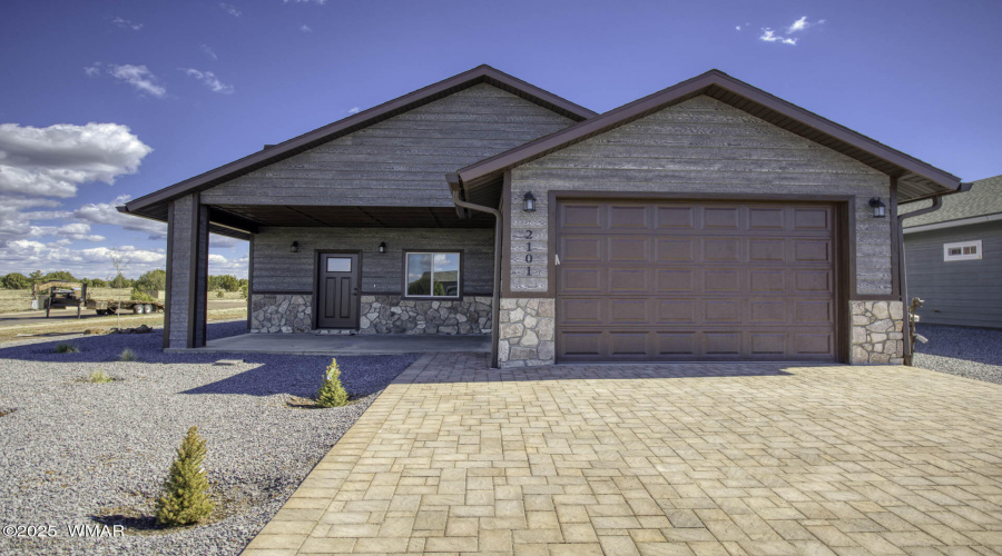 Front Paver Driveway
