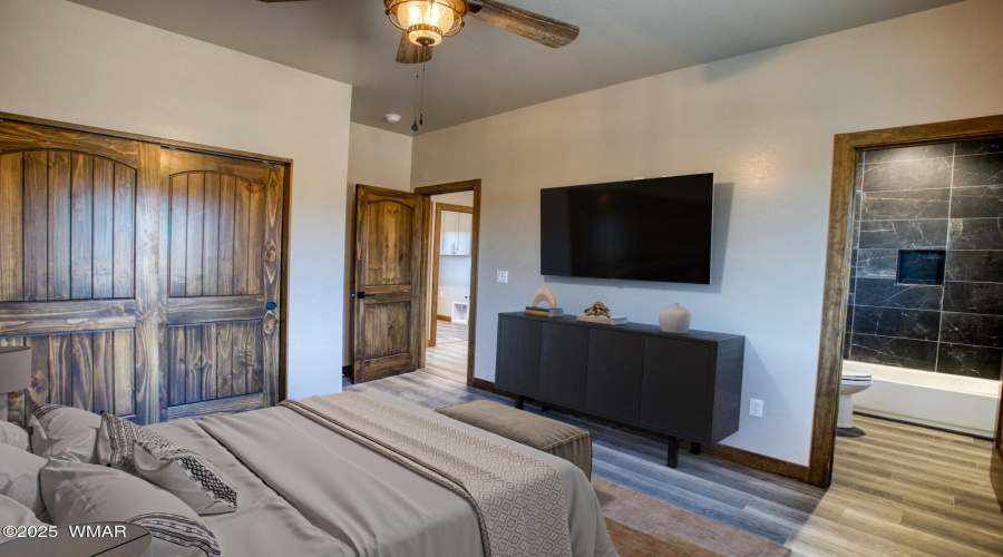 Staged Primary Bedroom