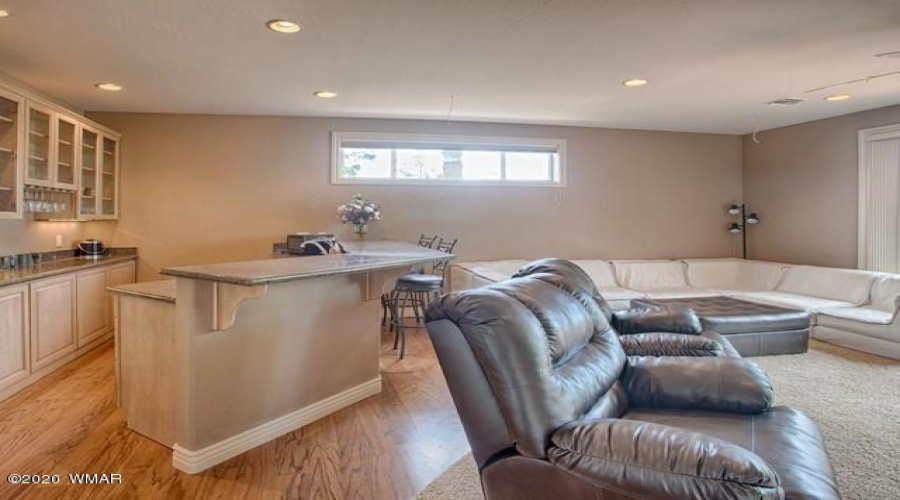 Media Room with Bar