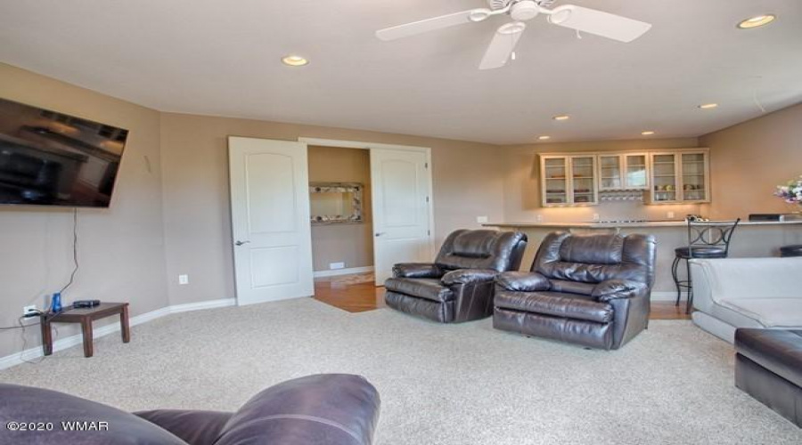 Media Room with Bar