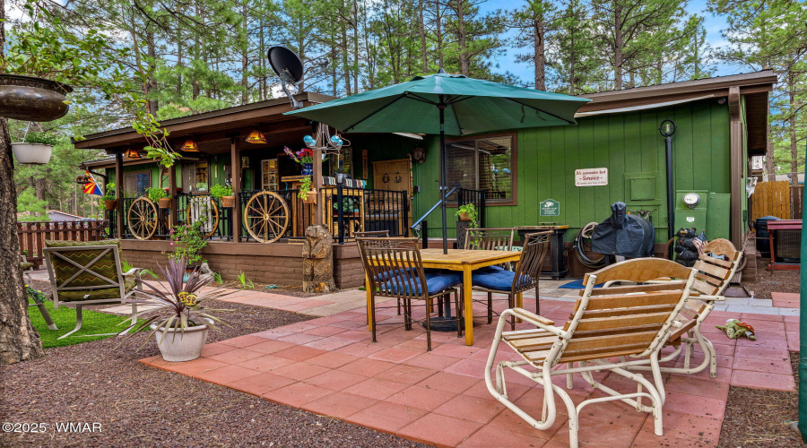 Front deck