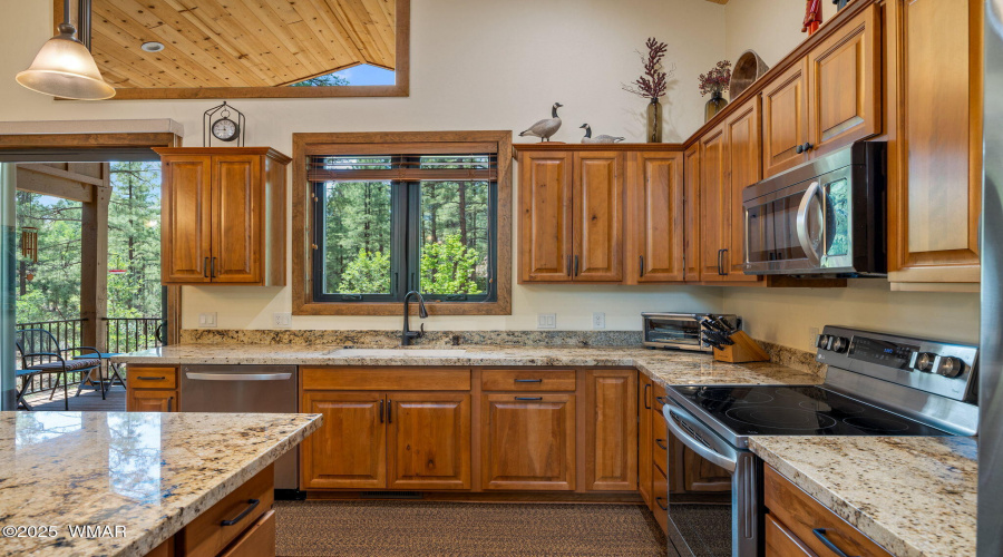 Kitchen with Quartz Countertops