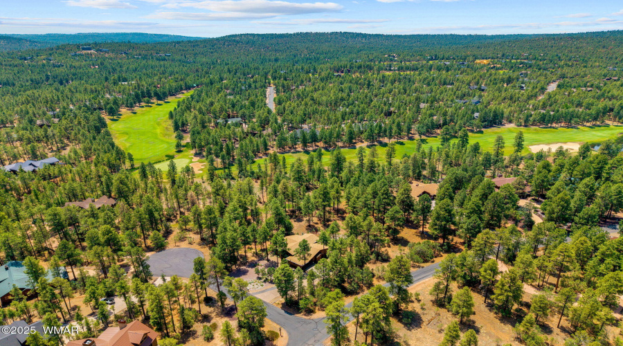 Aerial View of Community & Fairways