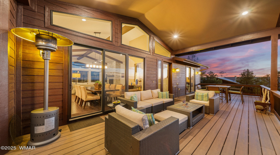 Back Covered Deck