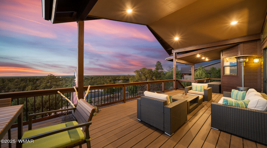 Expansive Front Deck