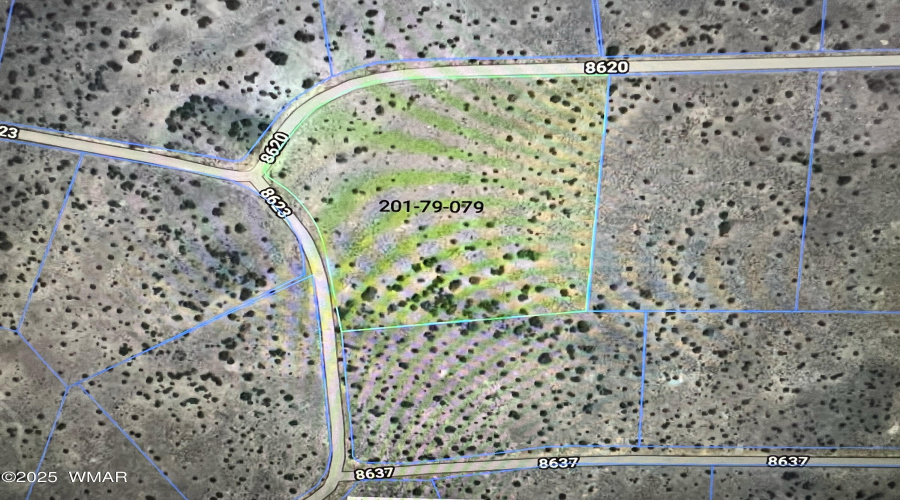 over view of property
