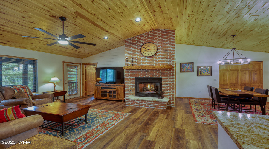 Greatroom T&G Ceiling