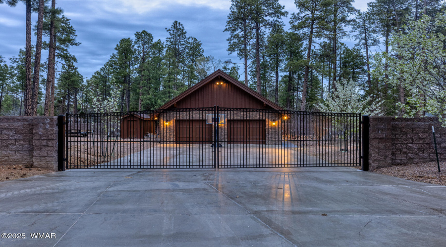 Gate at Twilight