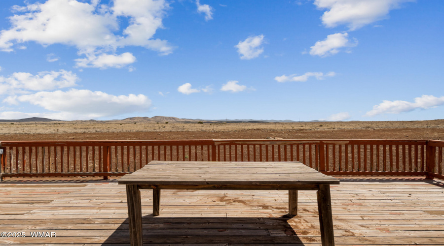 BACK DECK PANAROMIC VIEWS