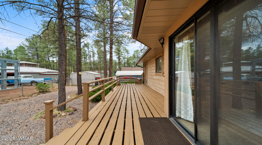 Large Back Deck