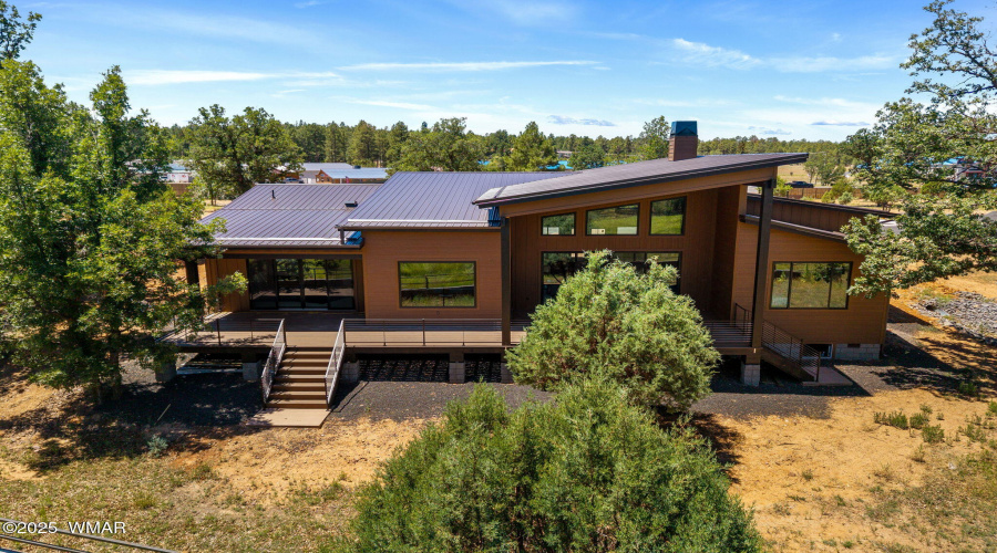 Back of home