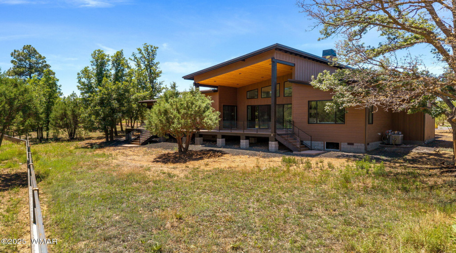 Back of home