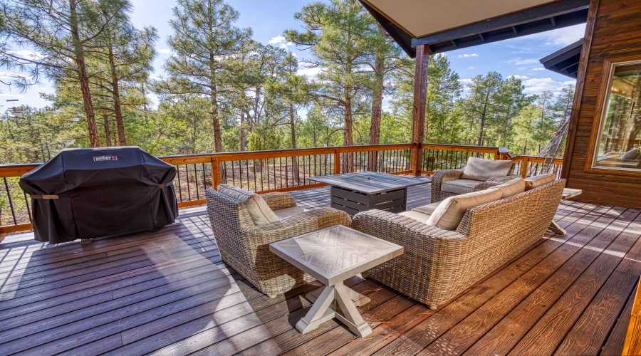 Patio from guest room side slider