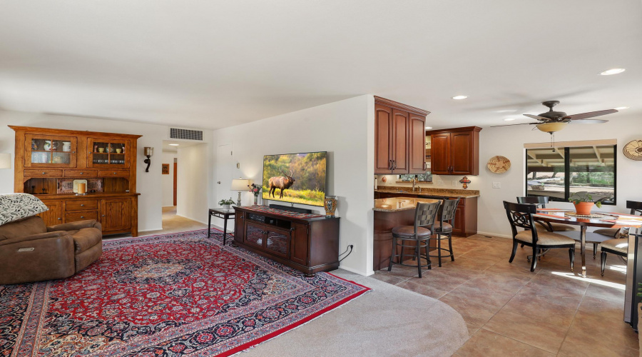 Living Room/Dining/Kitchen