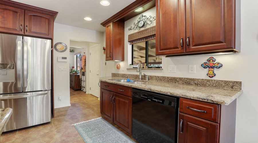 Kitchen with Granite Counter Tops