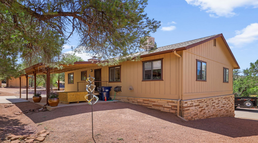 Main Entry Level Carport