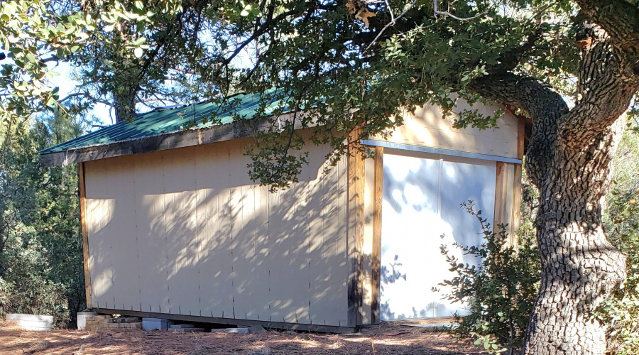 Shed W side