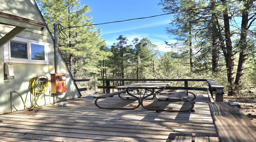 Cabin Back Porch