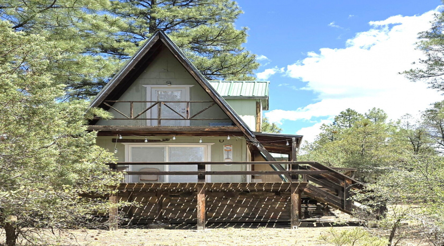 A-frame Cabin Front Side