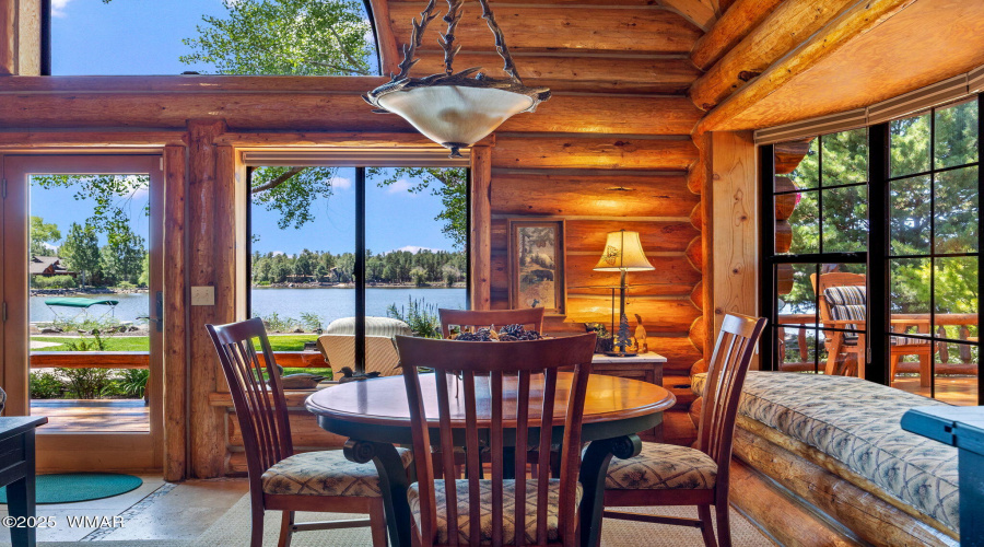Dining Area in Living Room